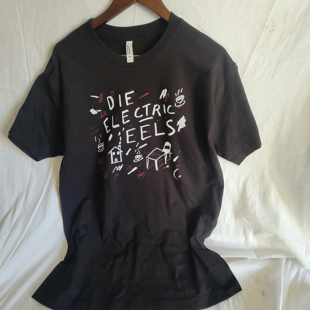 Die Electric Eels   band   t shirt size   large black
